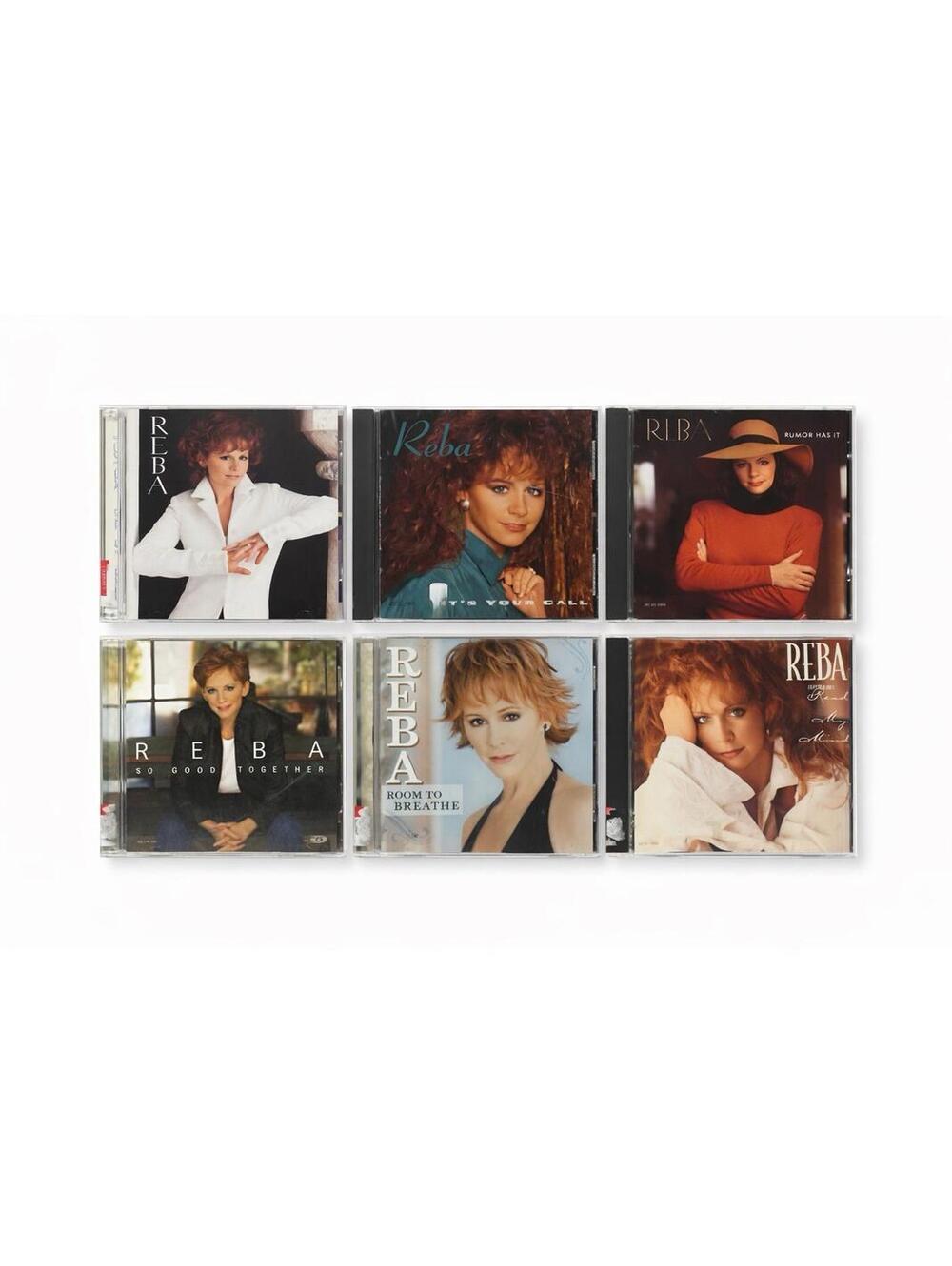 Reba McEntire CD Lot of 6 Read My Mind Rumor Has It Room to Breathe & More